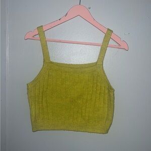 Wild Fable Yellow Knit Top